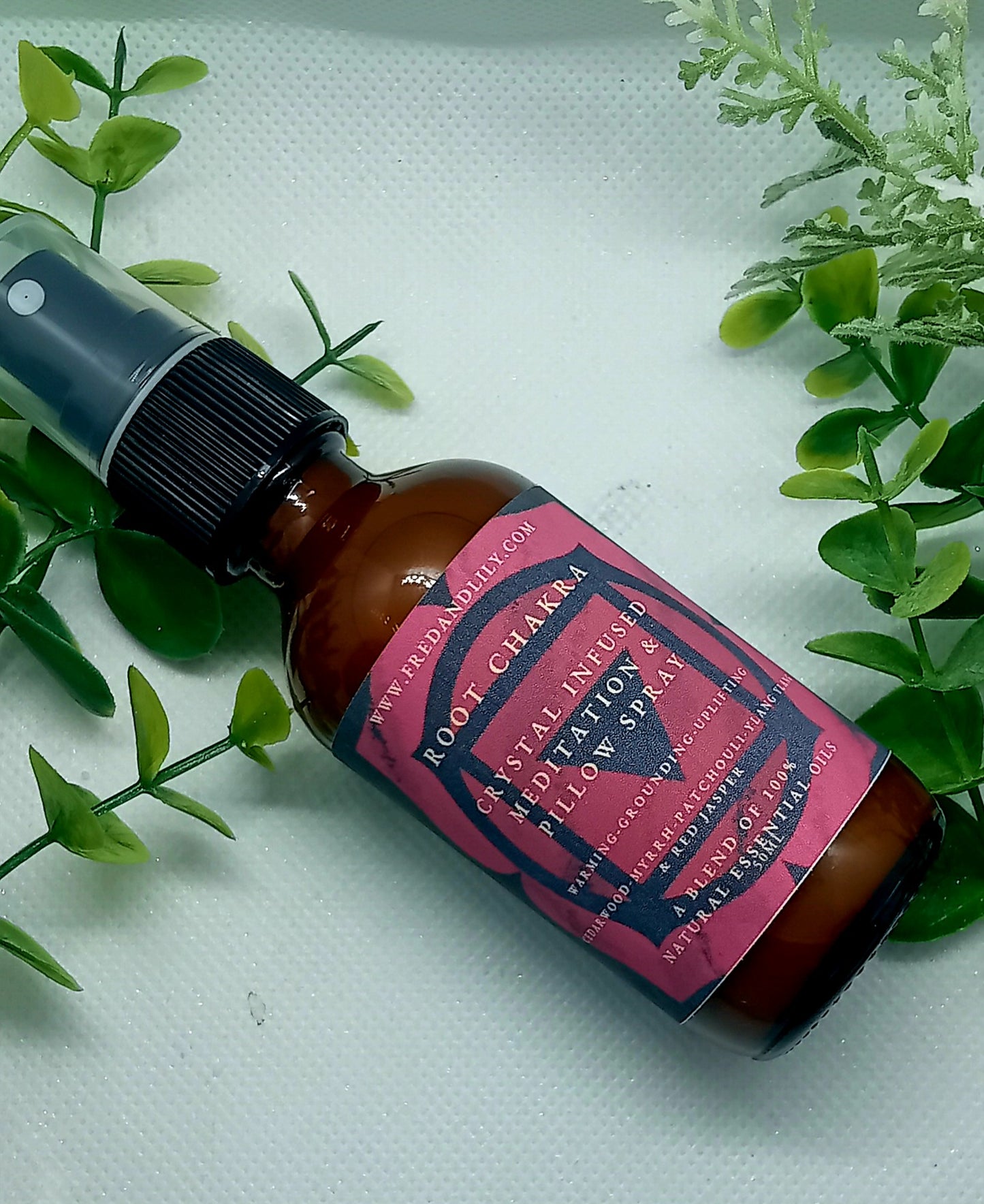 Chakra Crystal Infused Room/Pillow Spray 50ml Essential Oil Blends