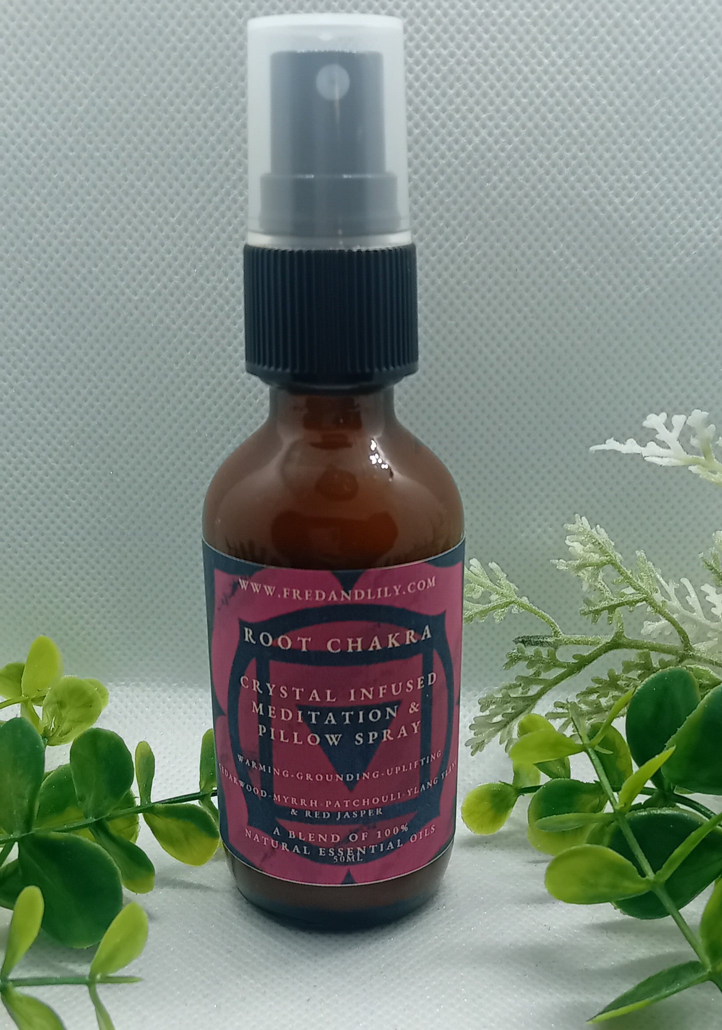 Chakra Crystal Infused Room/Pillow Spray 50ml Essential Oil Blends