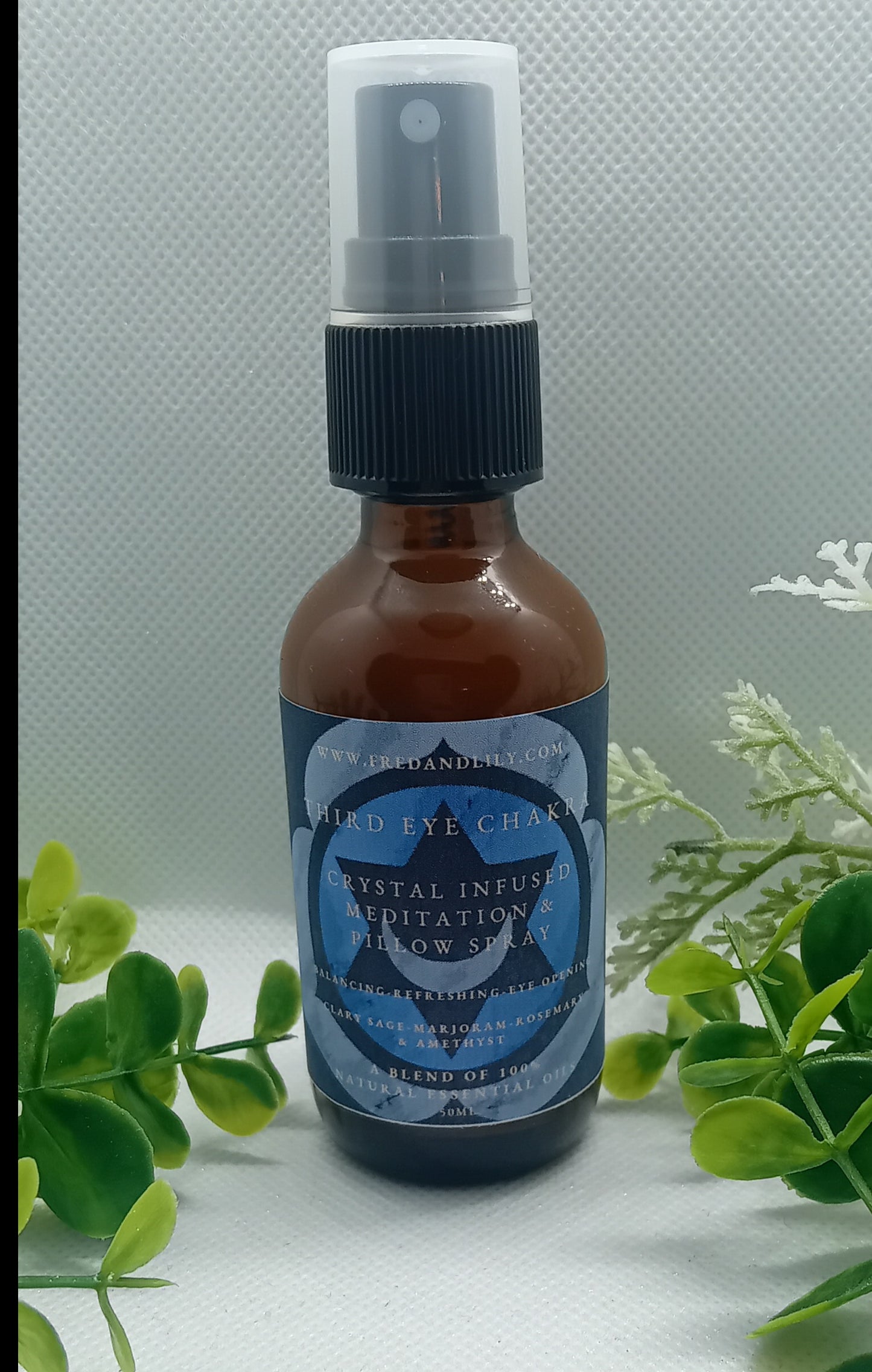 Chakra Crystal Infused Room/Pillow Spray 50ml Essential Oil Blends