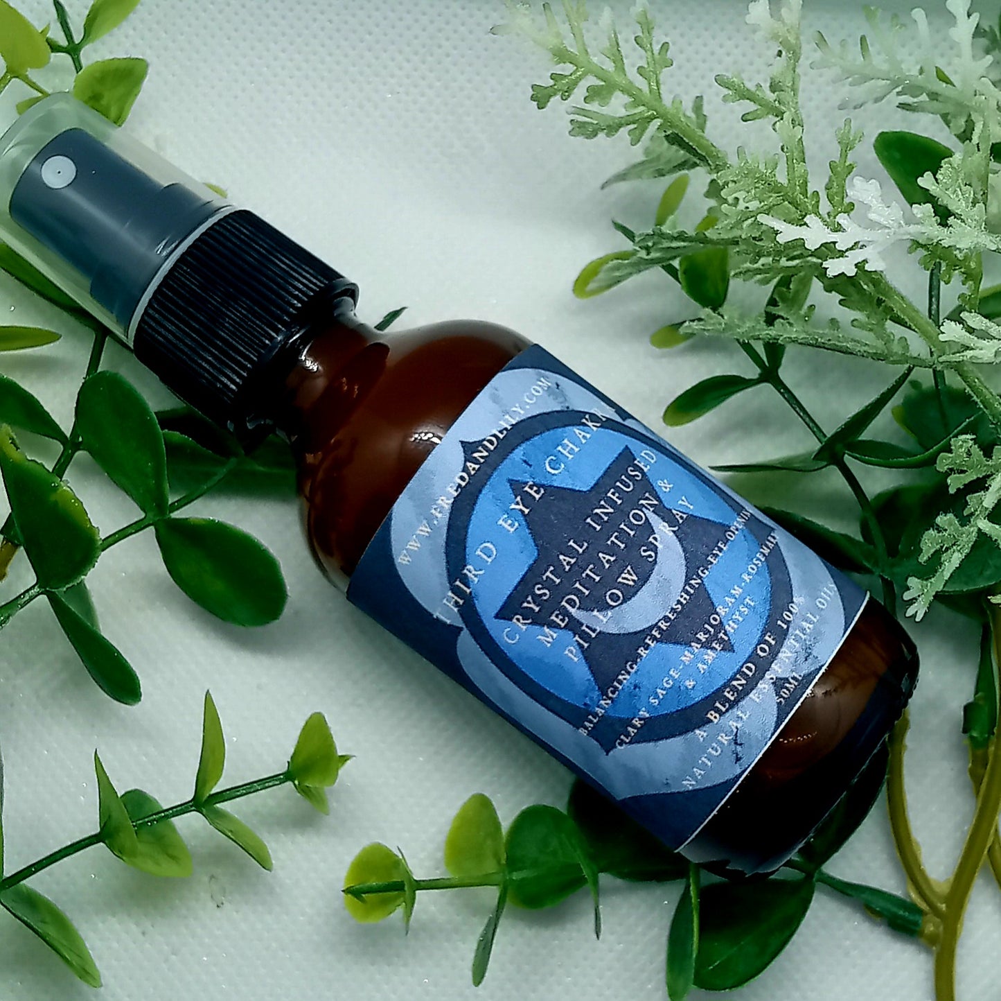Chakra Crystal Infused Room/Pillow Spray 50ml Essential Oil Blends