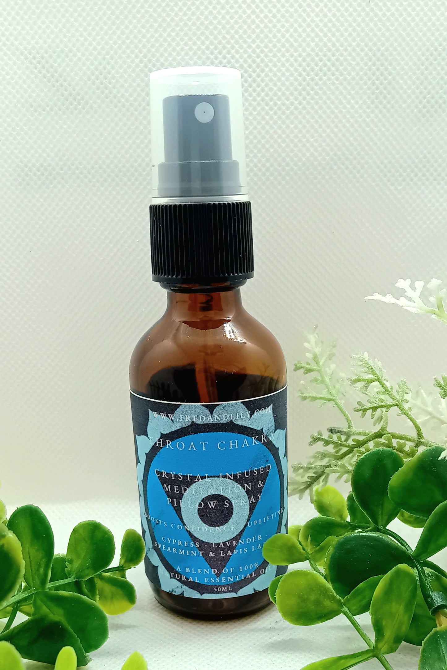 Chakra Crystal Infused Room/Pillow Spray 50ml Essential Oil Blends