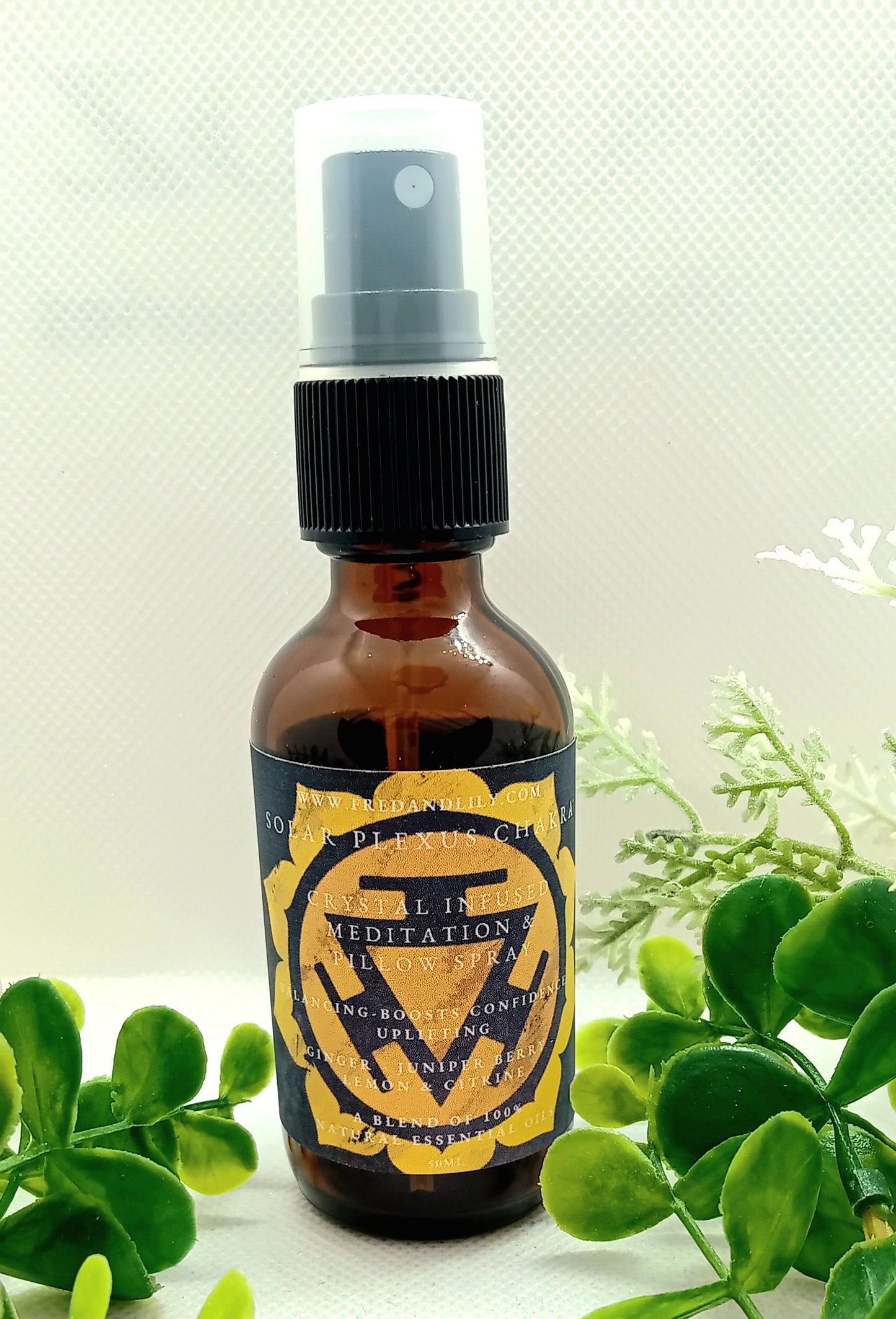 Chakra Crystal Infused Room/Pillow Spray 50ml Essential Oil Blends