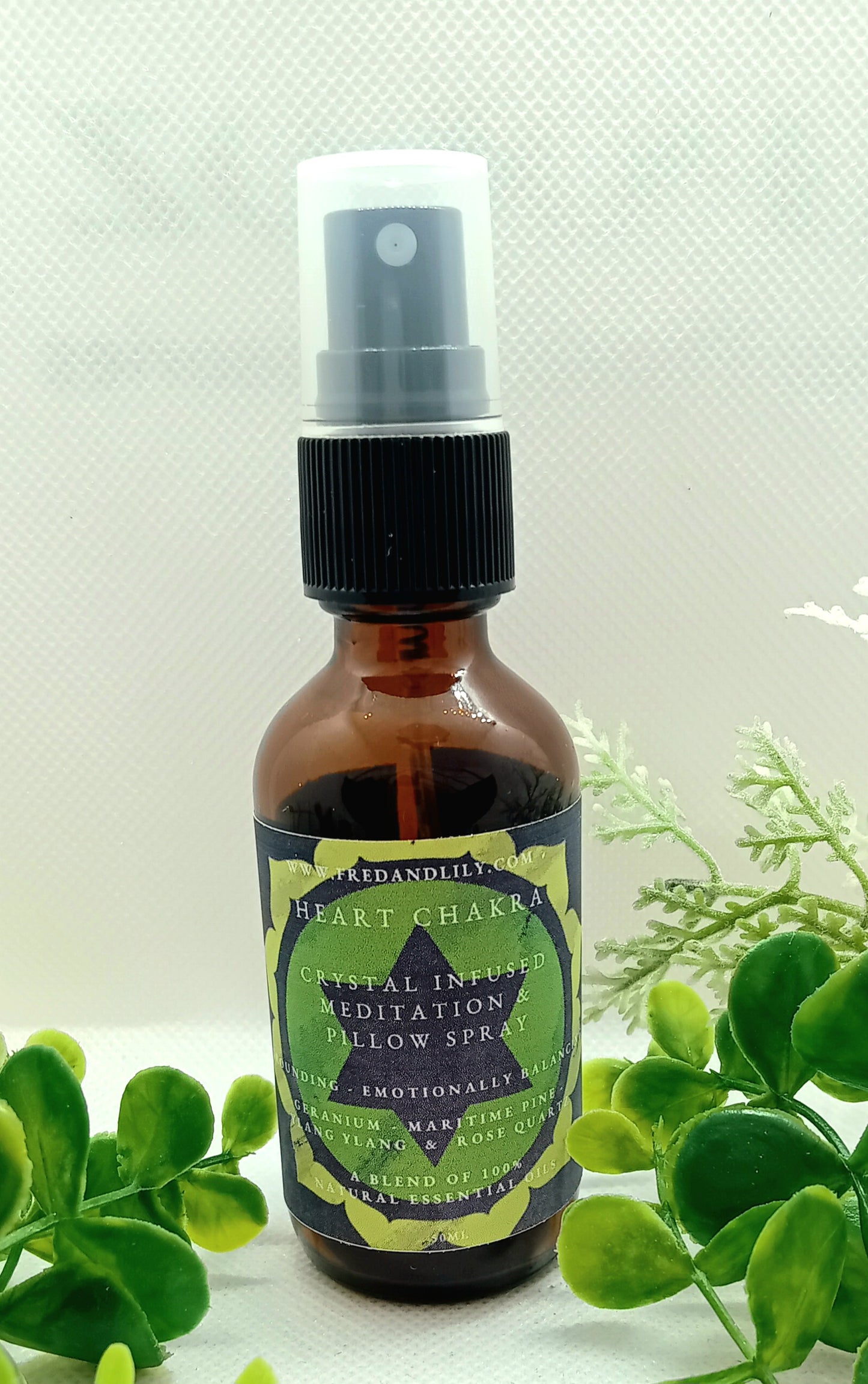Chakra Crystal Infused Room/Pillow Spray 50ml Essential Oil Blends