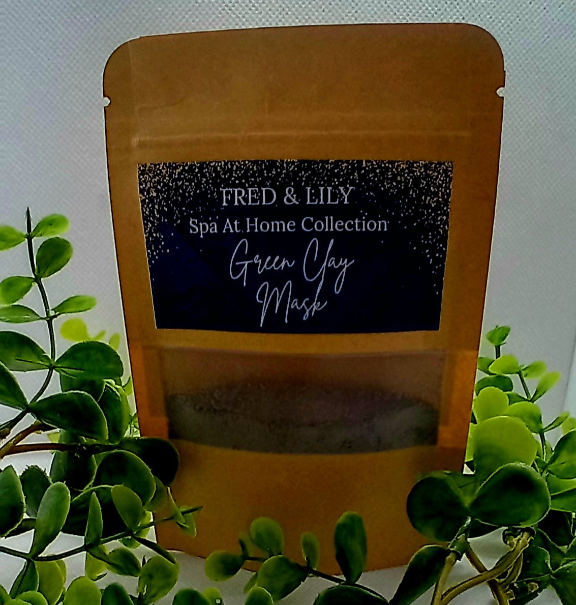 French Green Clay Face Mask Set - Cleansing and Exfoliating