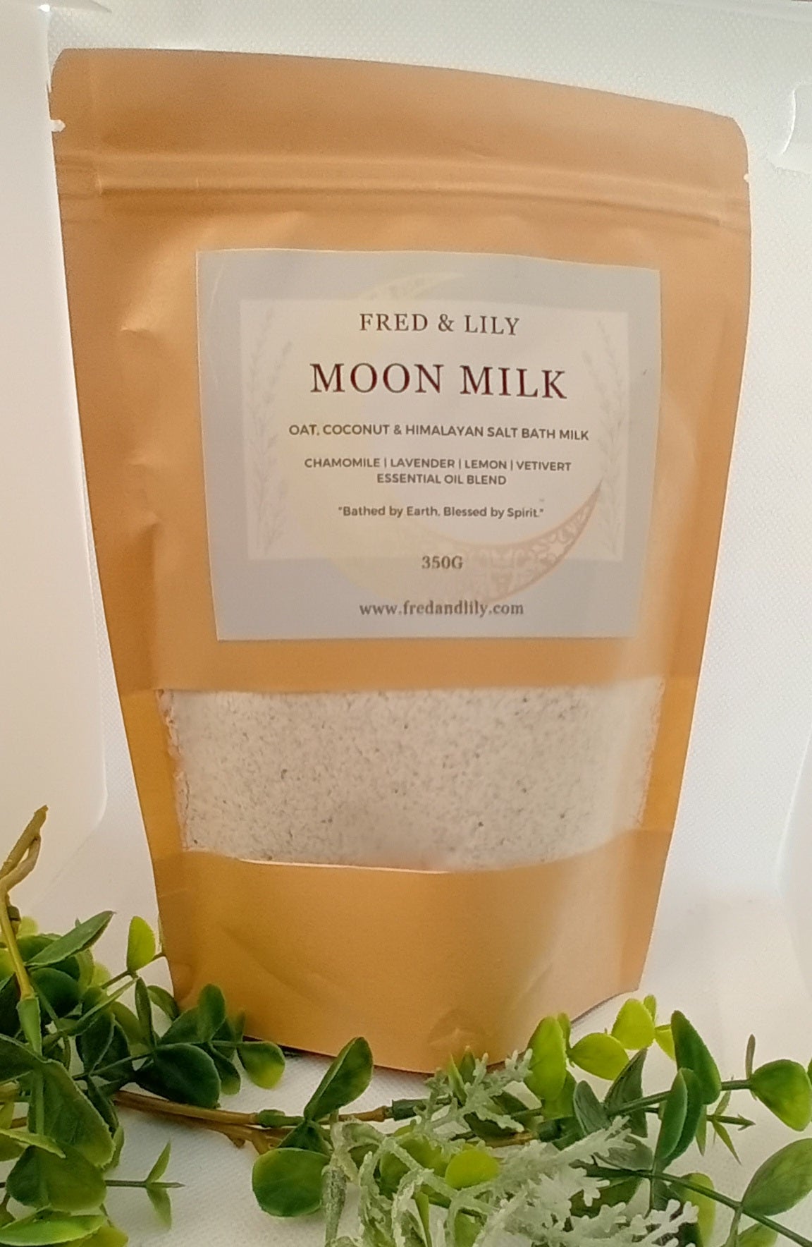 Organic Oat and Coconut Bath Milk - Moon Milk Blend