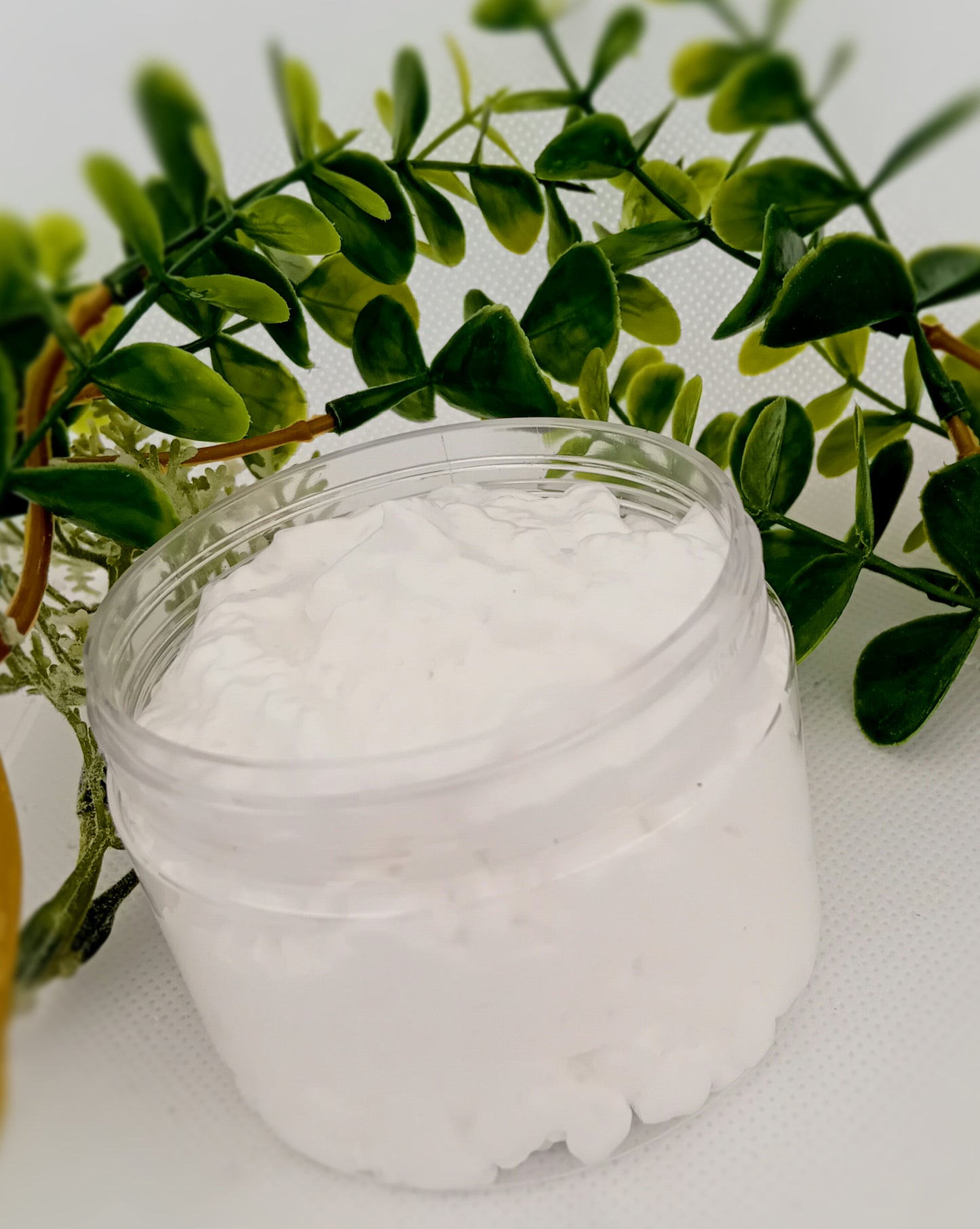Dead Sea Salt Face and Body Scrub 200g White Lid Plastic Jar