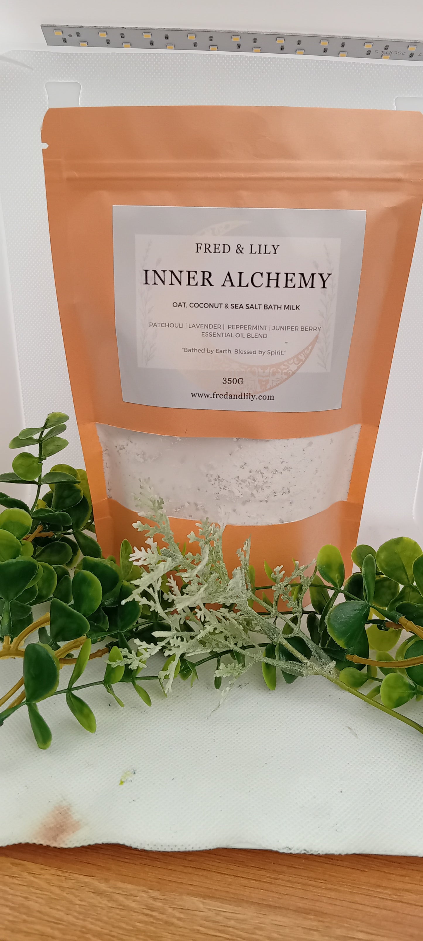 Organic Oat and Coconut Bath Milk - Inner Alchemy Blend