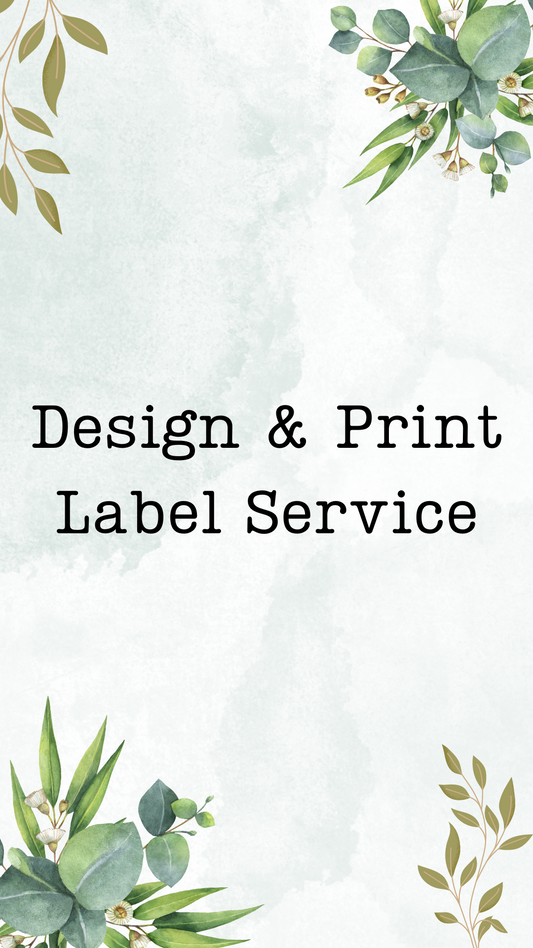Design and Print Label Service
