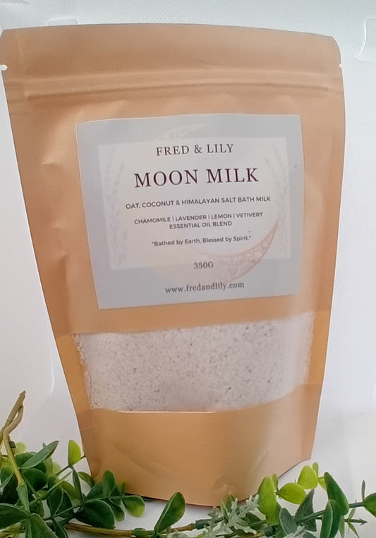 Organic Oat and Coconut Bath Milk - Moon Milk Blend