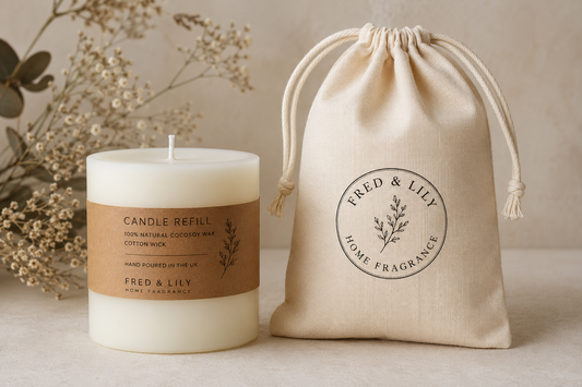 Candle refill samples x2
